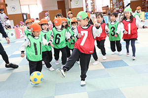 白熱！サッカー大会　NO.2　年長組