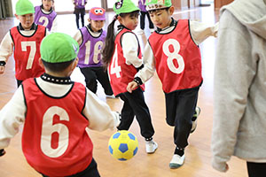 白熱！サッカー大会　NO.1　年長組