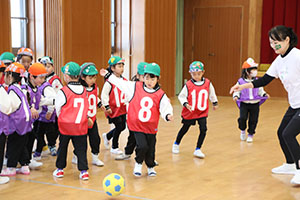 白熱！サッカー大会　NO.1　年長組