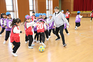 白熱！サッカー大会　NO.1　年長組