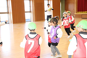 白熱！サッカー大会　NO.1　年長組