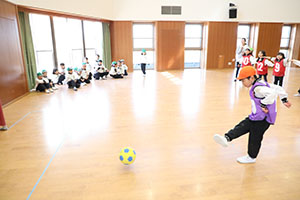 白熱！サッカー大会　NO.1　年長組