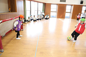 白熱！サッカー大会　NO.1　年長組