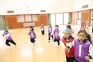 白熱！サッカー大会　NO.1　年長組