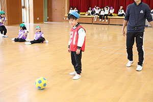 白熱！サッカー大会　NO.1　年長組