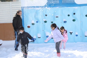雪遊びたのしかったね⛄　