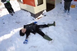 雪遊びたのしかったね⛄　