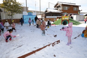 雪遊びたのしかったね⛄　