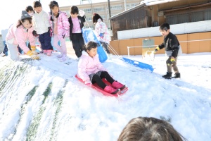 雪遊びたのしかったね⛄　