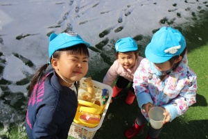 雪遊びたのしかったね⛄　2歳児クラス　