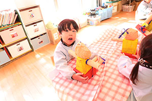 作品展の制作活動　うさぎ