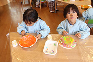 作品展の制作活動　ぺんぎん