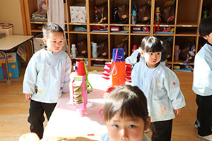 作品展の制作活動　りす