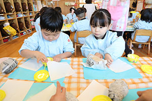 作品展の制作活動　こあら