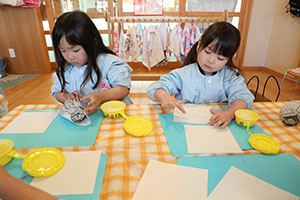 作品展の制作活動　こあら