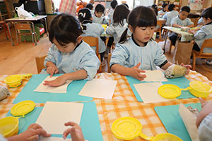 作品展の制作活動　こあら