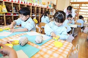 作品展の制作活動　こあら