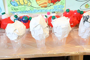 作品展の制作活動　こあら