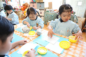 作品展の制作活動　こあら