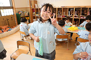 作品展の制作活動　ばら