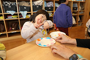 作品展の制作活動　ひよこ