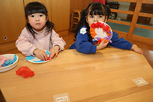 作品展の制作活動　ひよこ