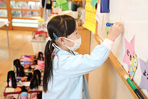 谷口先生の習字教室　年長組