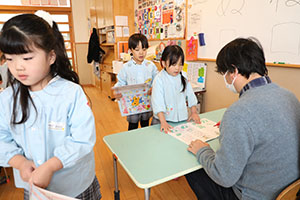 谷口先生の習字教室　年長組