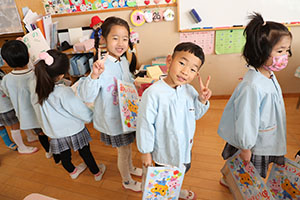 谷口先生の習字教室　年長組