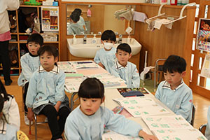 谷口先生の習字教室　年長組