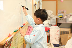 谷口先生の習字教室　年長組