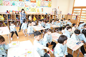 谷口先生の習字教室　年長組