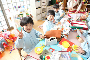 作品展の制作活動　さくら