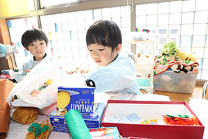 作品展の制作活動　さくら