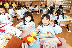 作品展の制作活動　さくら