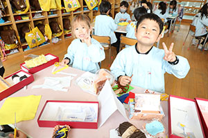 作品展の制作活動　さくら