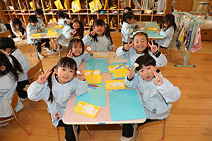 作品展の制作活動　さくら