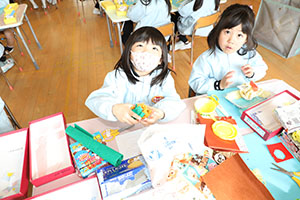 作品展の制作活動　さくら