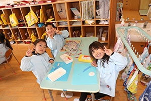 作品展の制作活動　さくら