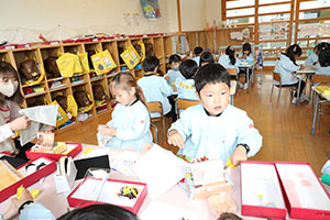 作品展の制作活動　さくら