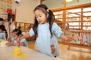 作品展の制作活動　ぱんだ