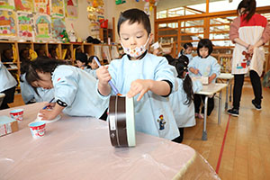 作品展の制作活動　ぱんだ