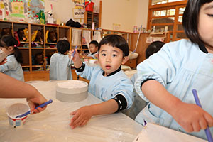 作品展の制作活動　ぱんだ