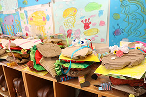 作品展の制作活動　ことり