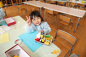 作品展の制作活動　さくら