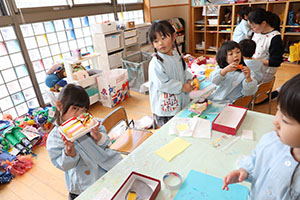 作品展の制作活動　さくら