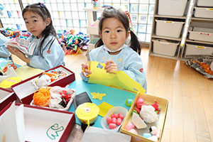 作品展の制作活動　さくら