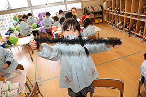 作品展の制作活動　すみれ