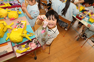 作品展の制作活動　たんぽぽ