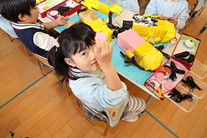 作品展の制作活動　たんぽぽ